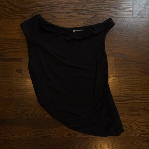 Asymmetrical Black Top